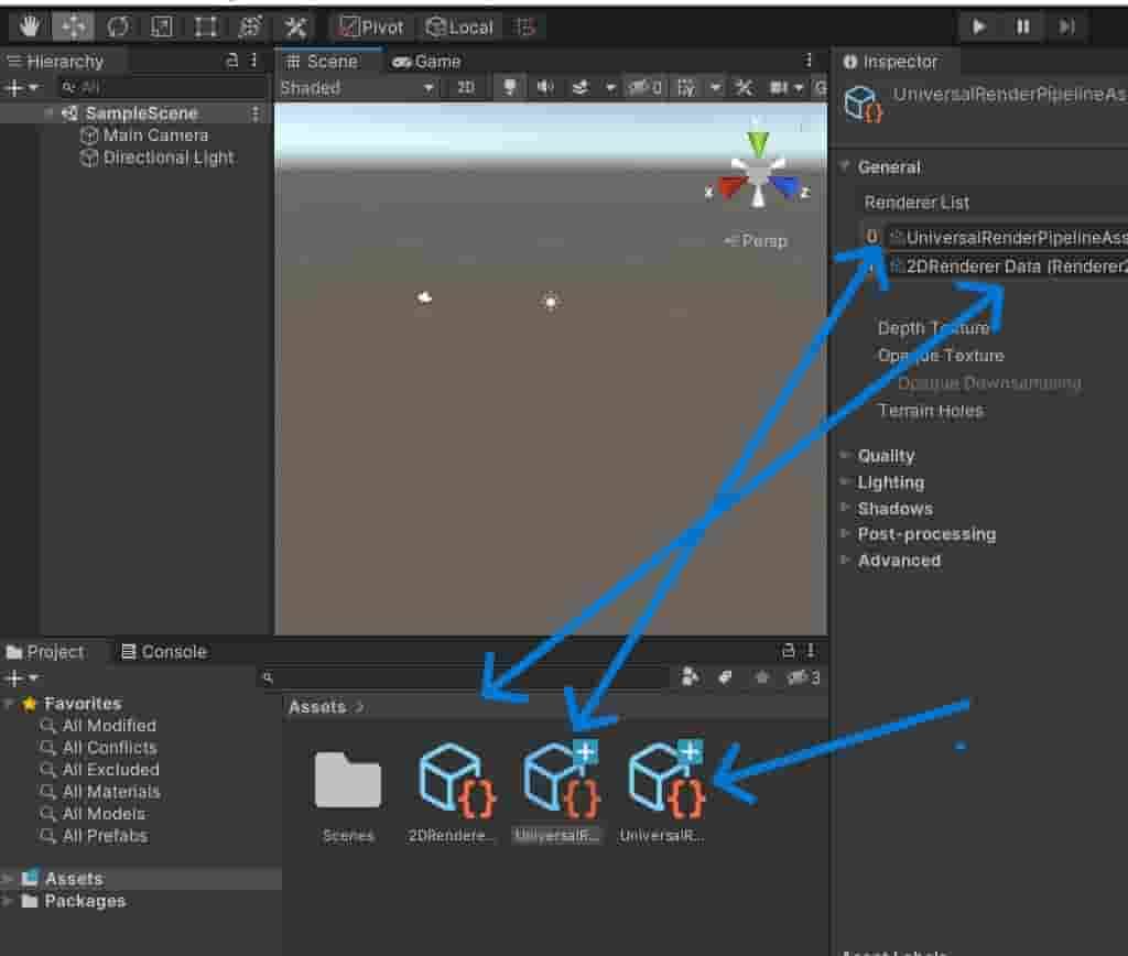 universal rendering pipeline